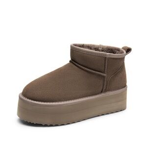 Dream Pairs Brown Ankle Boots